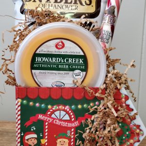 Beer Cheese, Pretzels and King Leo Candy Cane